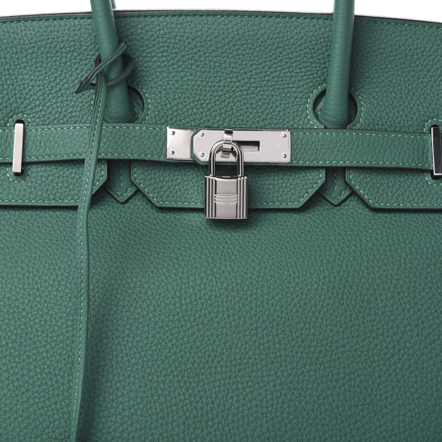 Hermes Togo Birkin 35 Malachite 8 of 17