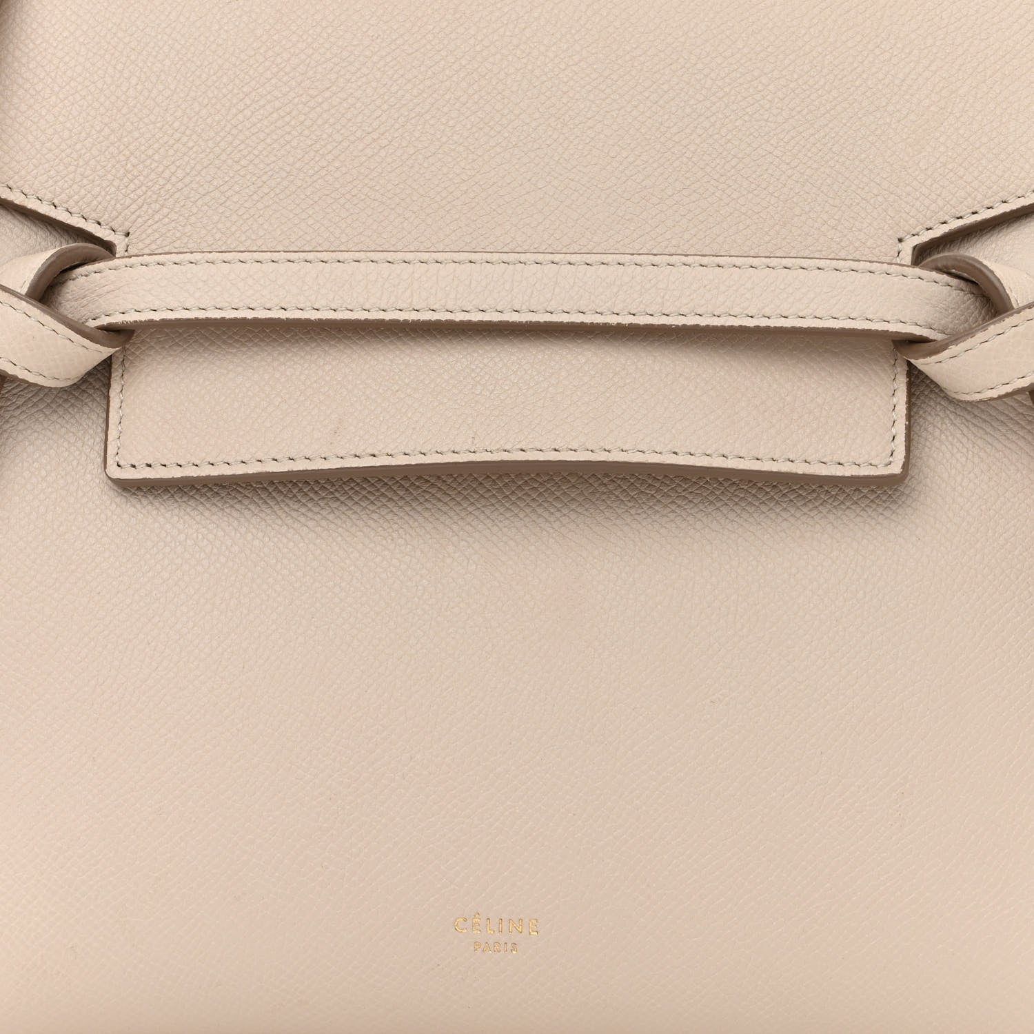 Celine Grained Calfskin Micro Belt Bag Linen 9 of 14