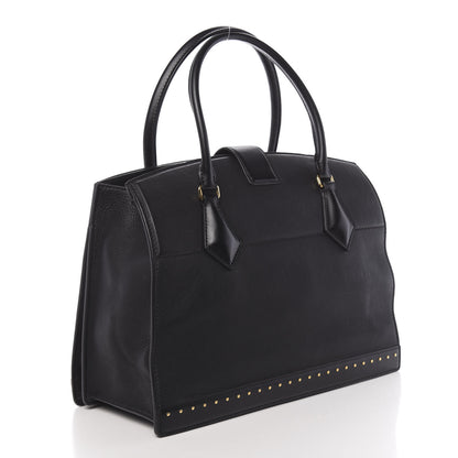 Louis Vuitton Taurillon Cour Marly MM Black 3 of 9