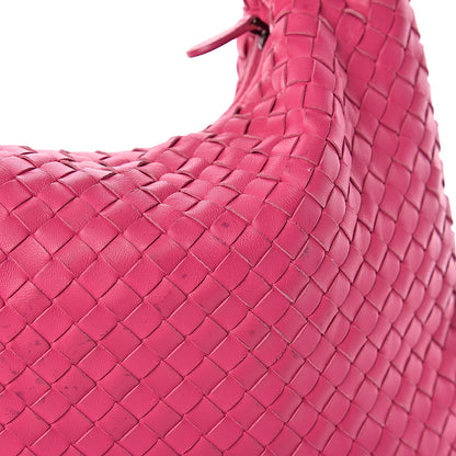 Bottega Veneta Nappa Intrecciato Medium Veneta Hobo Rosa Shock 12 of 15