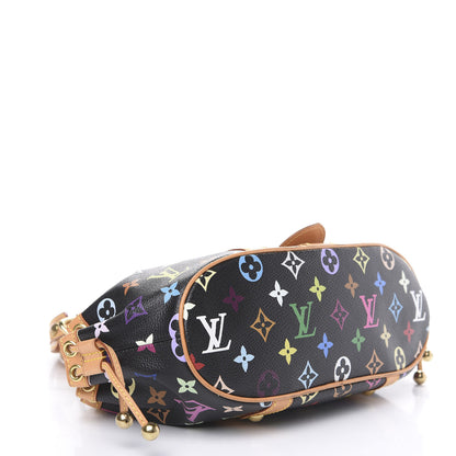 Louis Vuitton Monogram Multicolor Theda GM Black 3 of 11