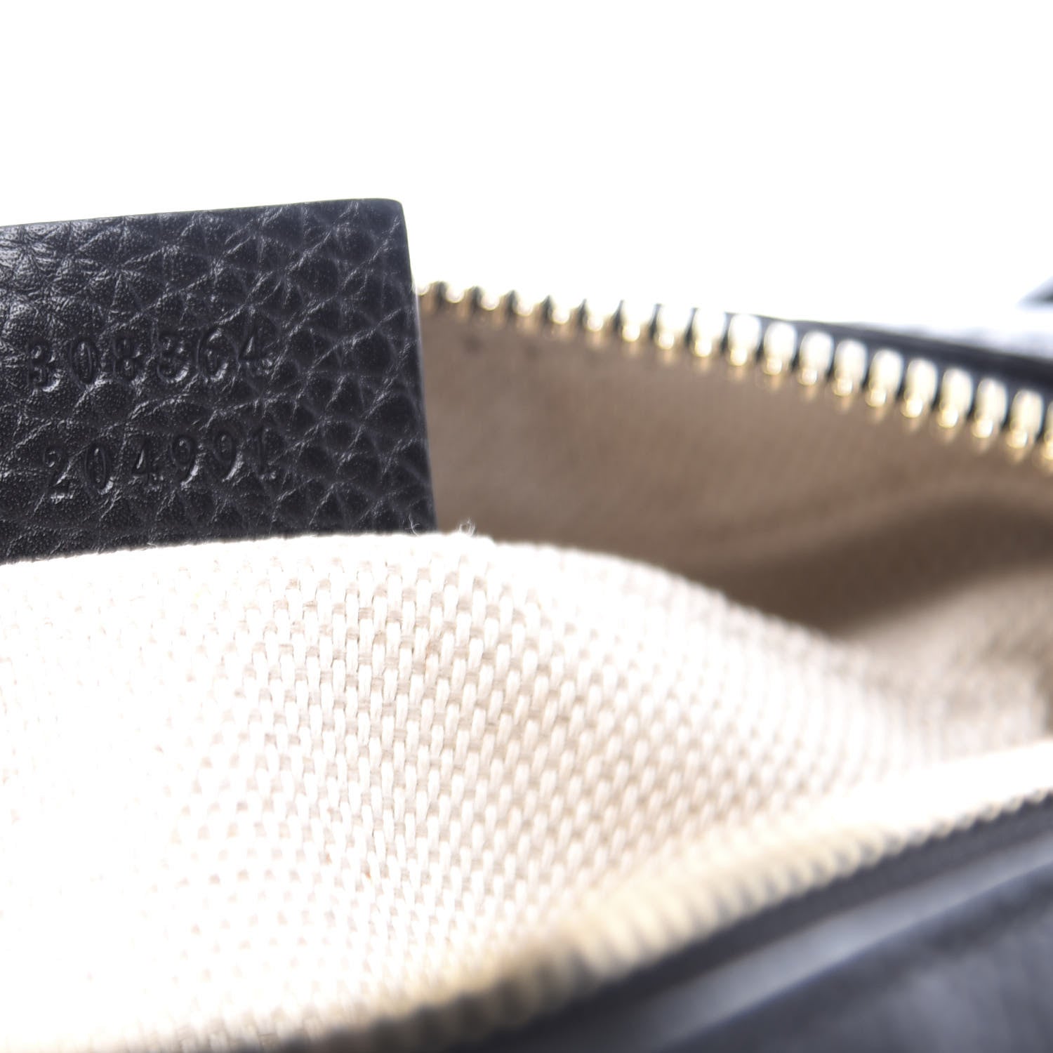 Gucci Pebbled Calfskin Small Soho Disco Bag Black 6 of 11