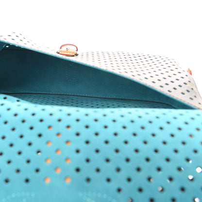 Louis Vuitton Monogram SC Flore Saumur Teal 5 of 11