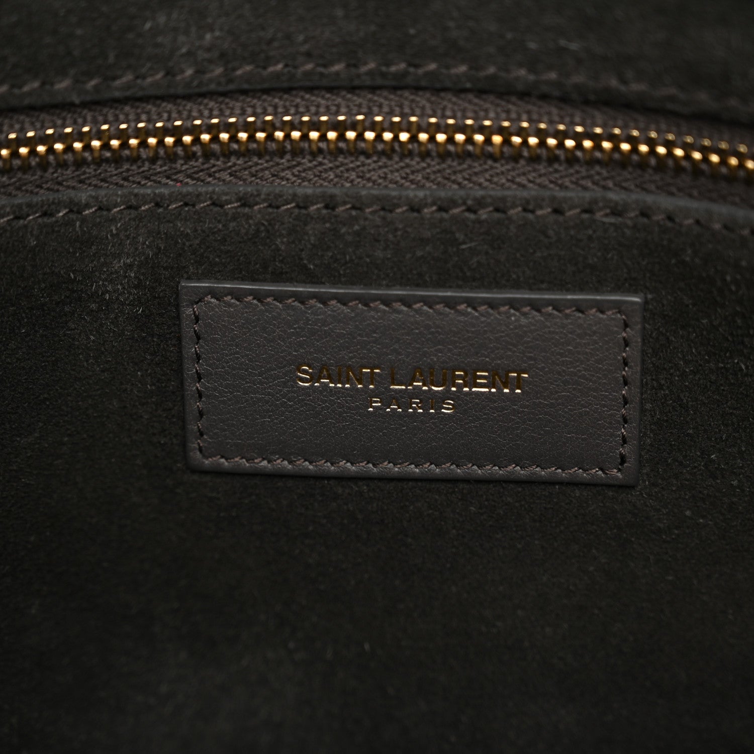 Saint Laurent Calfskin Large Sac de Jour Carryall Grey 8 of 16