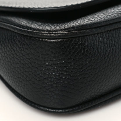 Gucci Pebbled Calfskin Medium Soho Flap Crossbody Black 8 of 9