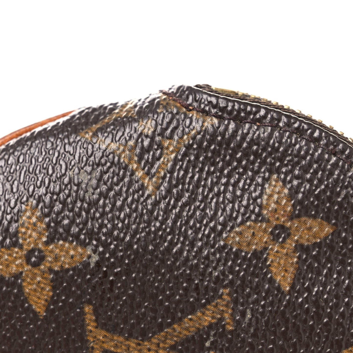 Monogram Round Coin Purse