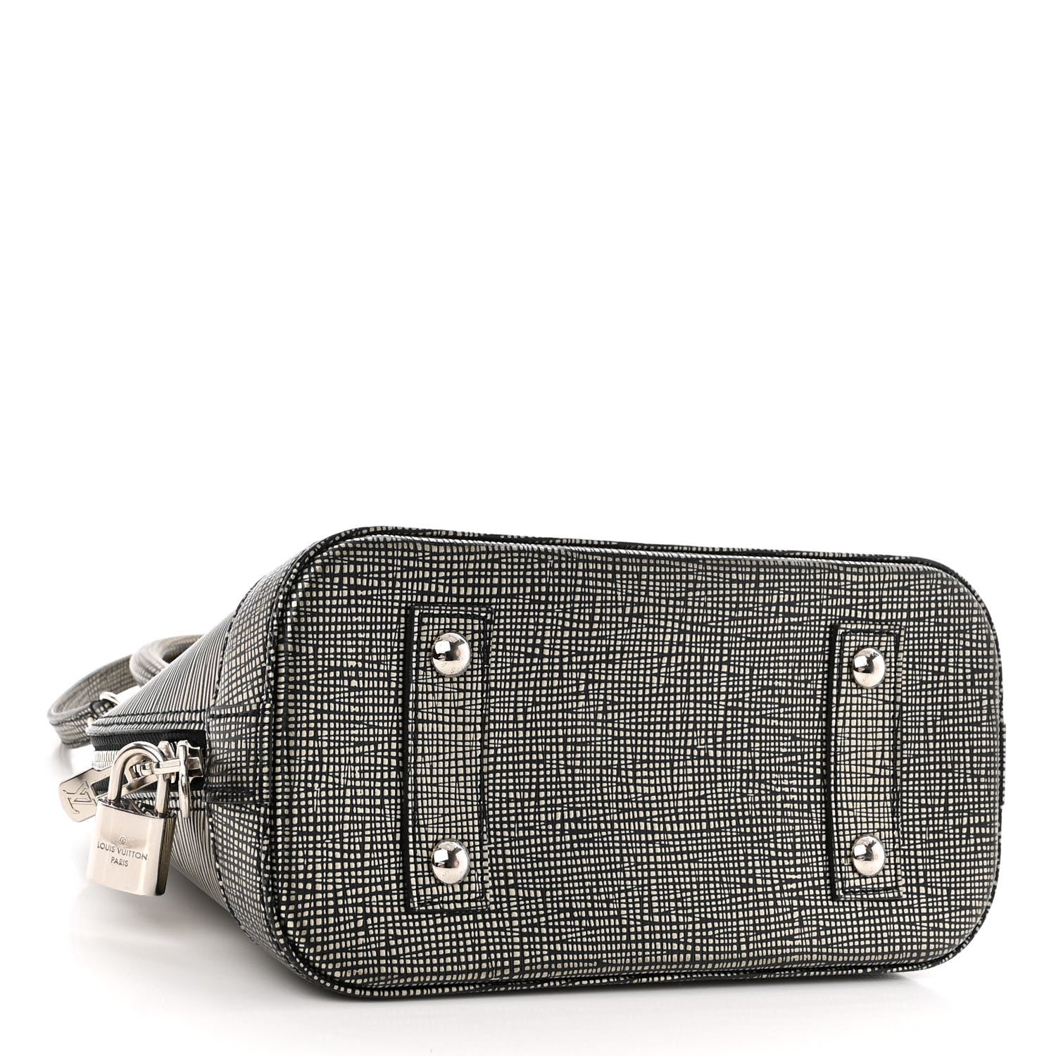 Louis Vuitton Epi Alma BB Platine 4 of 10