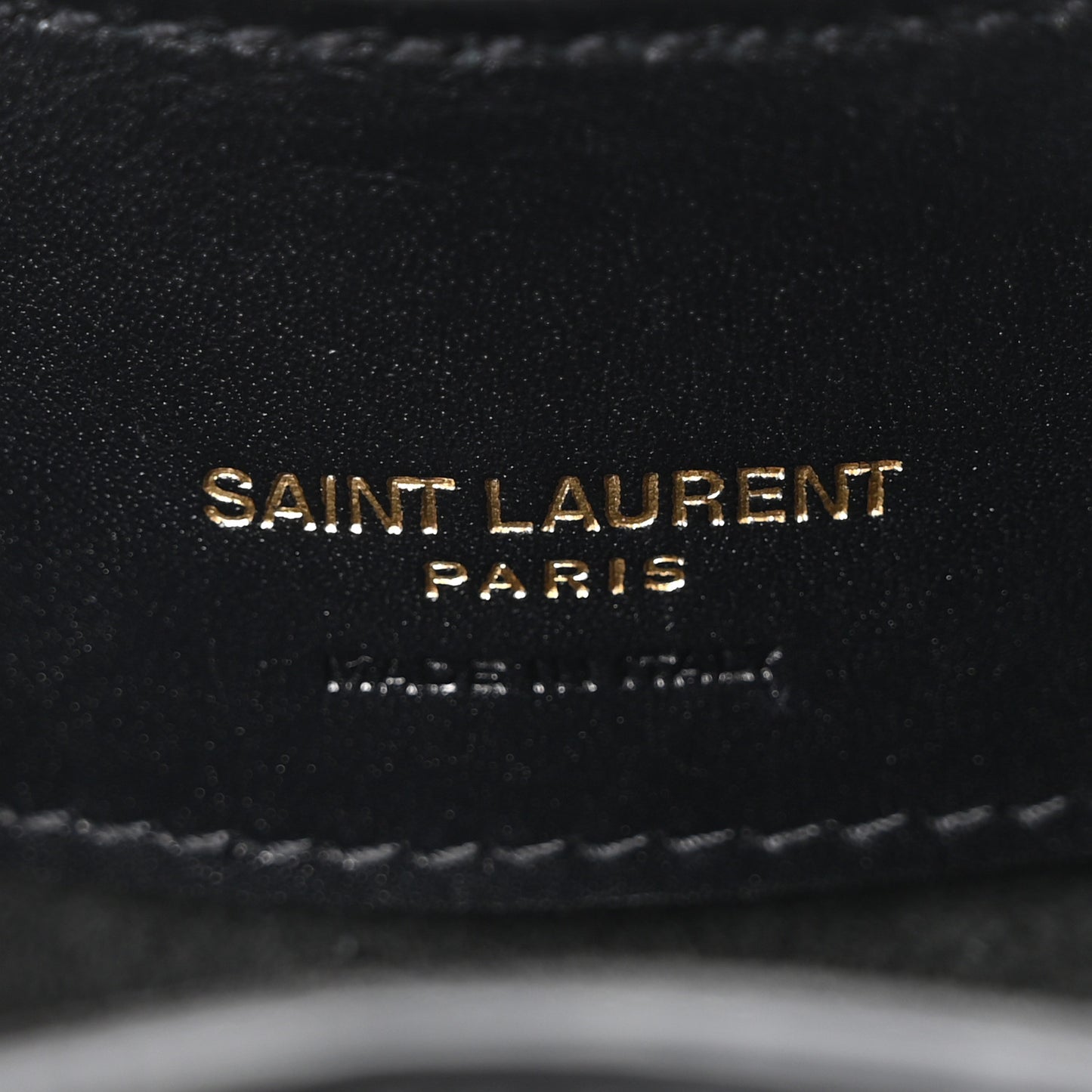 Shiny Calfskin Le 37 Mini Bucket Bag Black