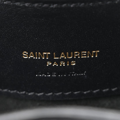 Saint Laurent Shiny Calfskin Le 37 Mini Bucket Bag Black 5 of 8