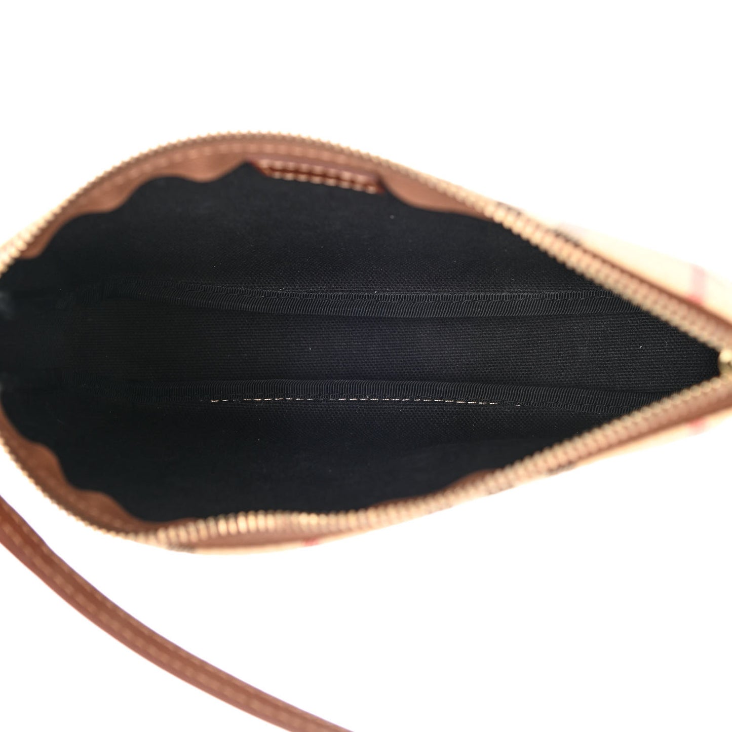 Haymarket Check Pochette Chocolate