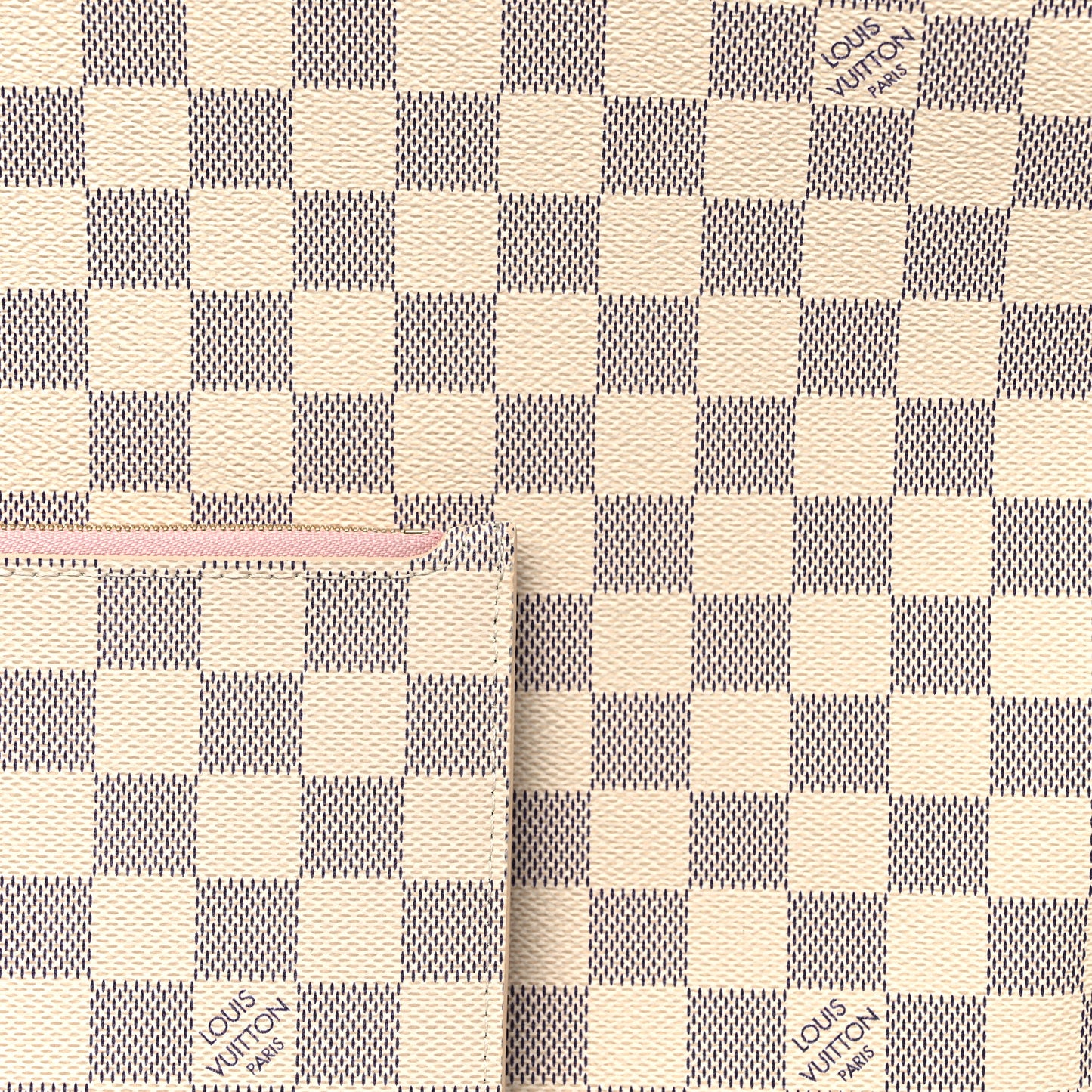 Damier Azur Neo Neverfull GM Rose Ballerine