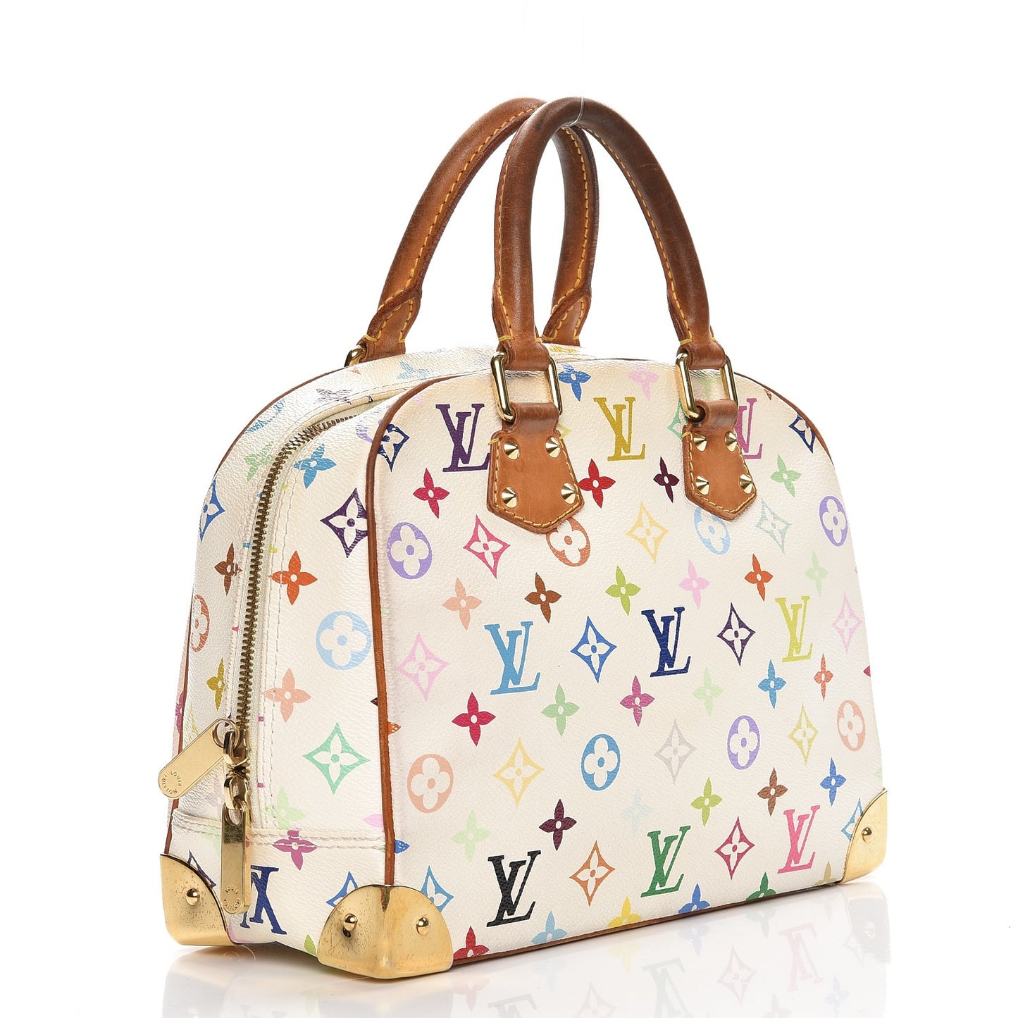 Monogram Multicolor Trouville White