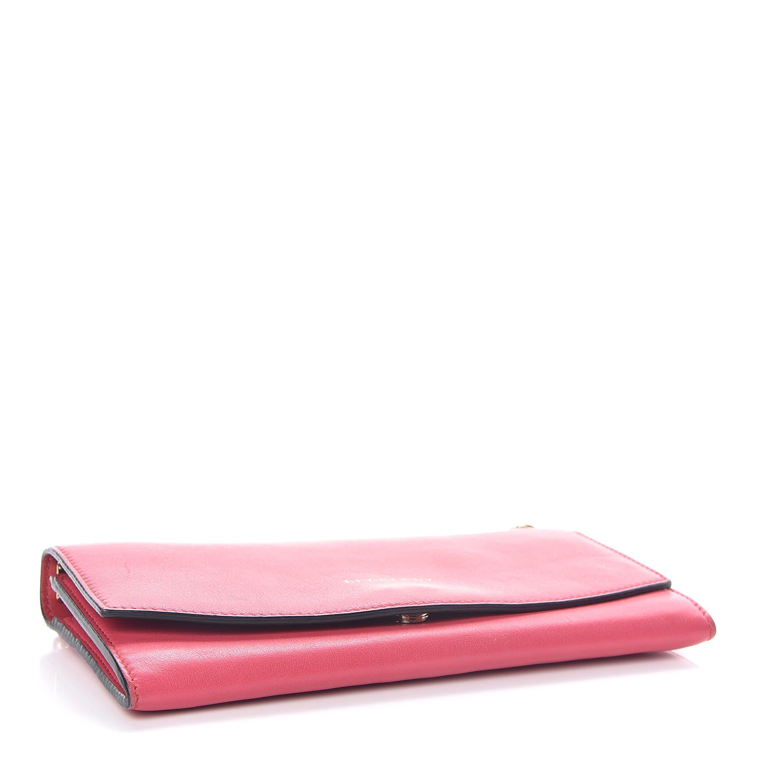 Burberry Calfskin Wallet On Chain Crimson Pink 4 of 11