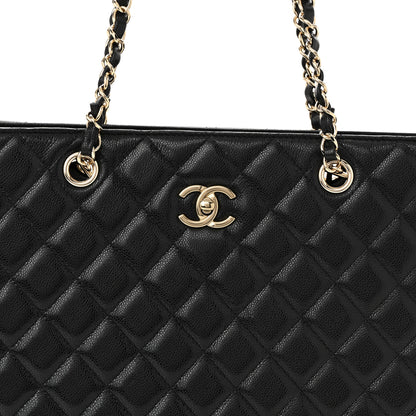Chanel Caviar Quilted Large Shopping Tote Black 8 of 11