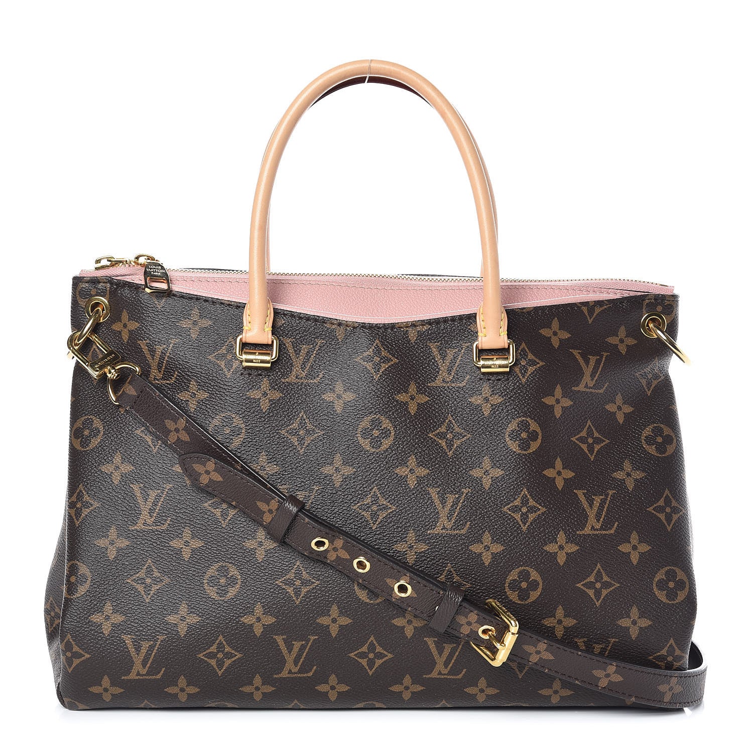 Louis Vuitton Monogram Pallas Rose Ballerine 1 of 15