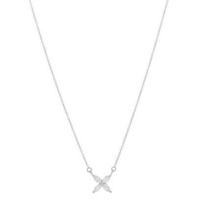 Tiffany Platinum Diamond Medium Victoria Necklace 1 of 6
