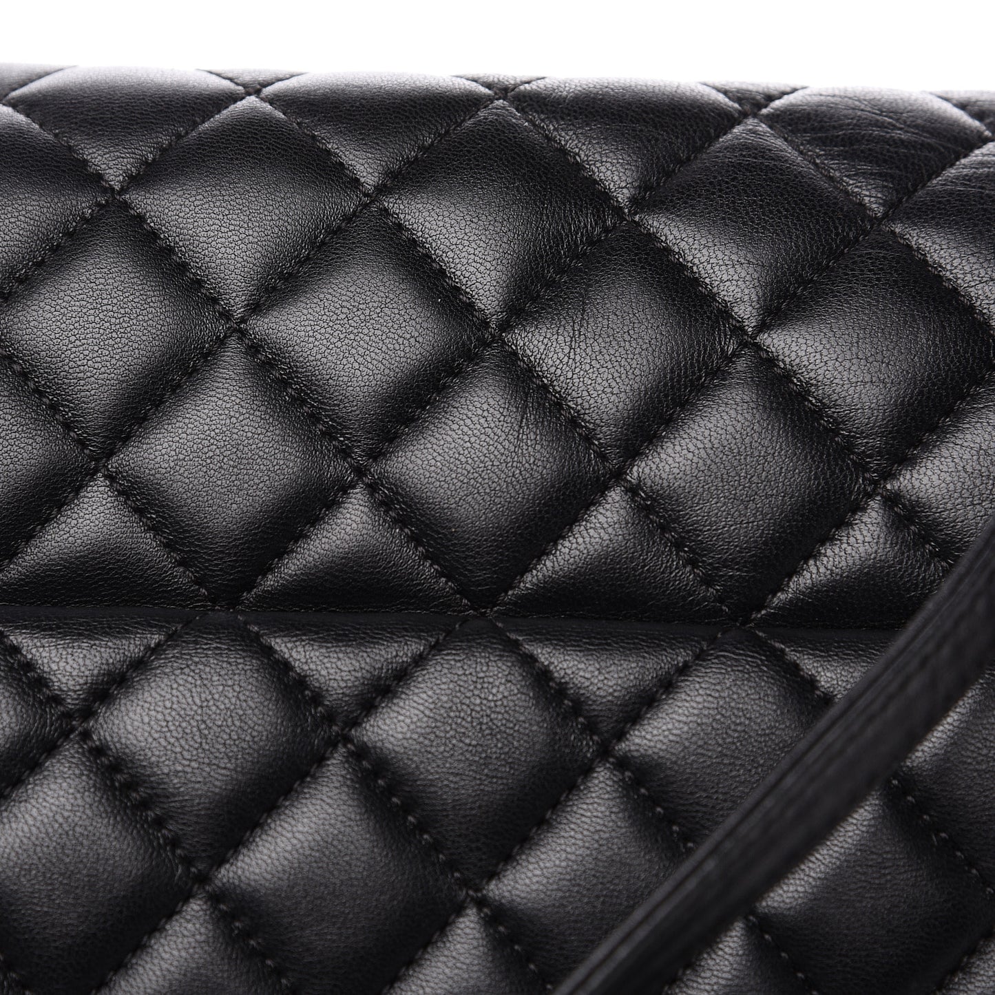 Lambskin Quilted Large Urban Spirit Backpack Black