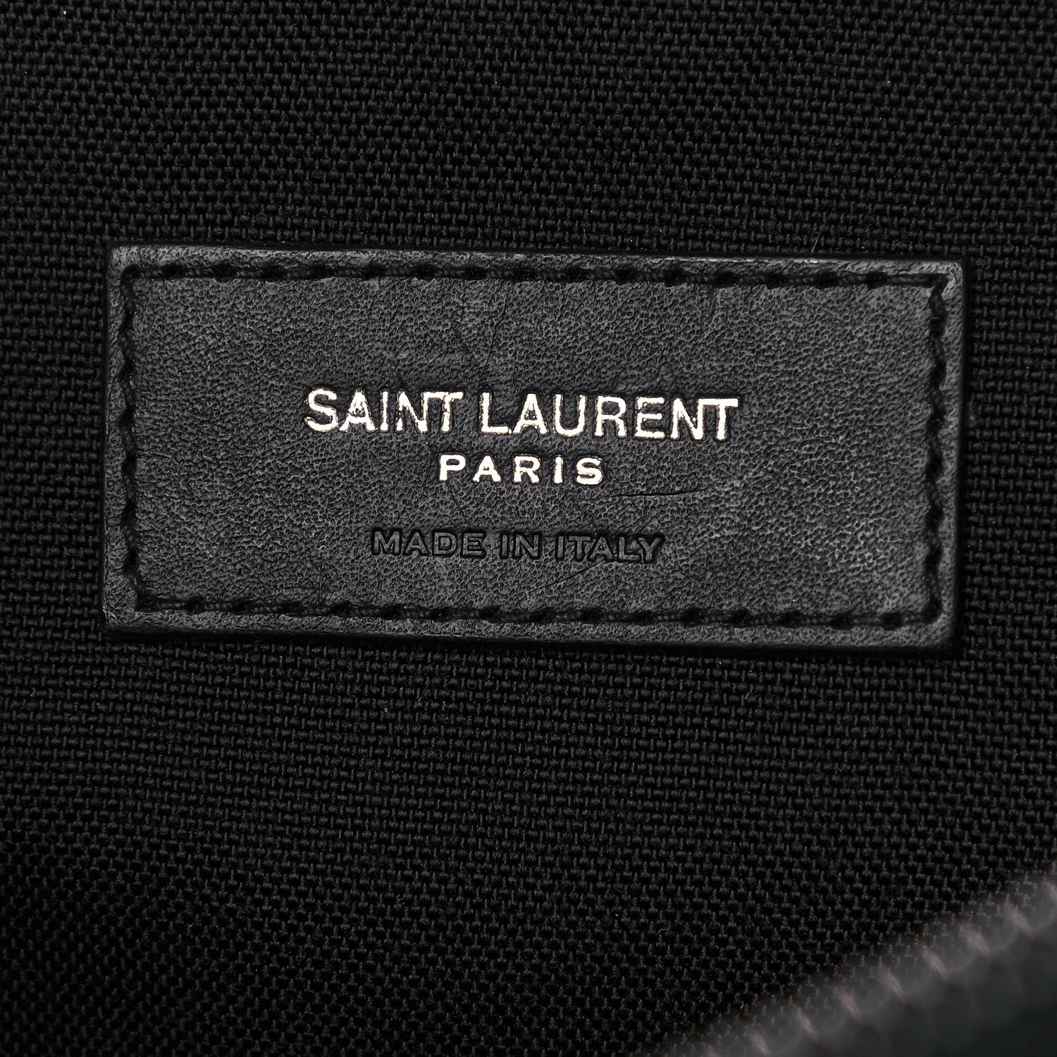 Saint Laurent Calfskin City Belt Bag Black 6 of 12