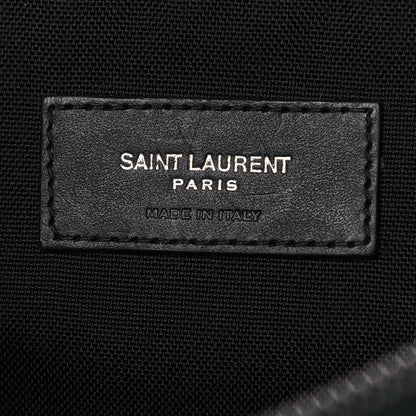 Saint Laurent Calfskin City Belt Bag Black 6 of 12