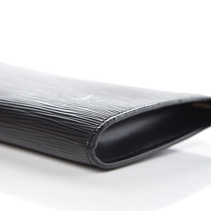 Louis Vuitton Epi Pochette Accessories 24 Black 10 of 12