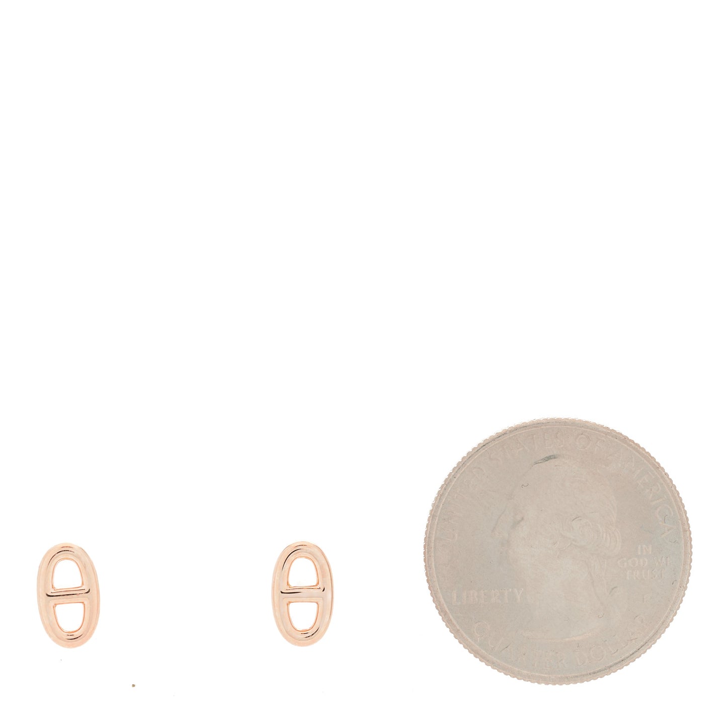18K Rose Gold TPM Farandole Stud Earrings