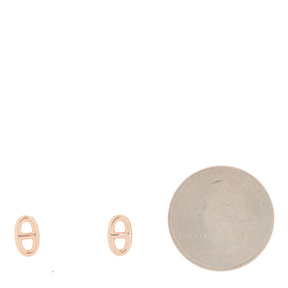 Hermes 18K Rose Gold TPM Farandole Stud Earrings 2 of 5