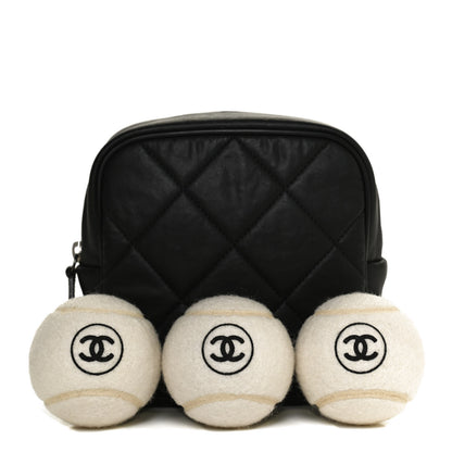 Chanel Tennis Balls Set of 3 and Pouch 1 of 10