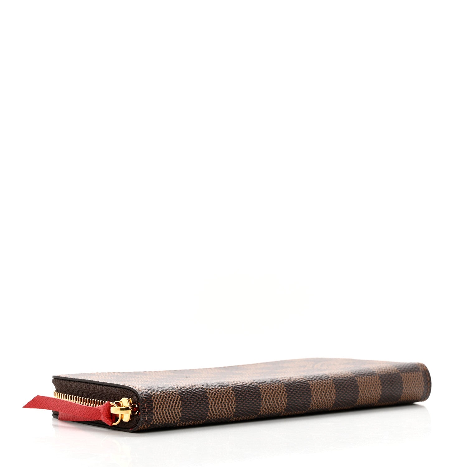 Louis Vuitton Damier Ebene Clemence Wallet Cherry 4 of 7
