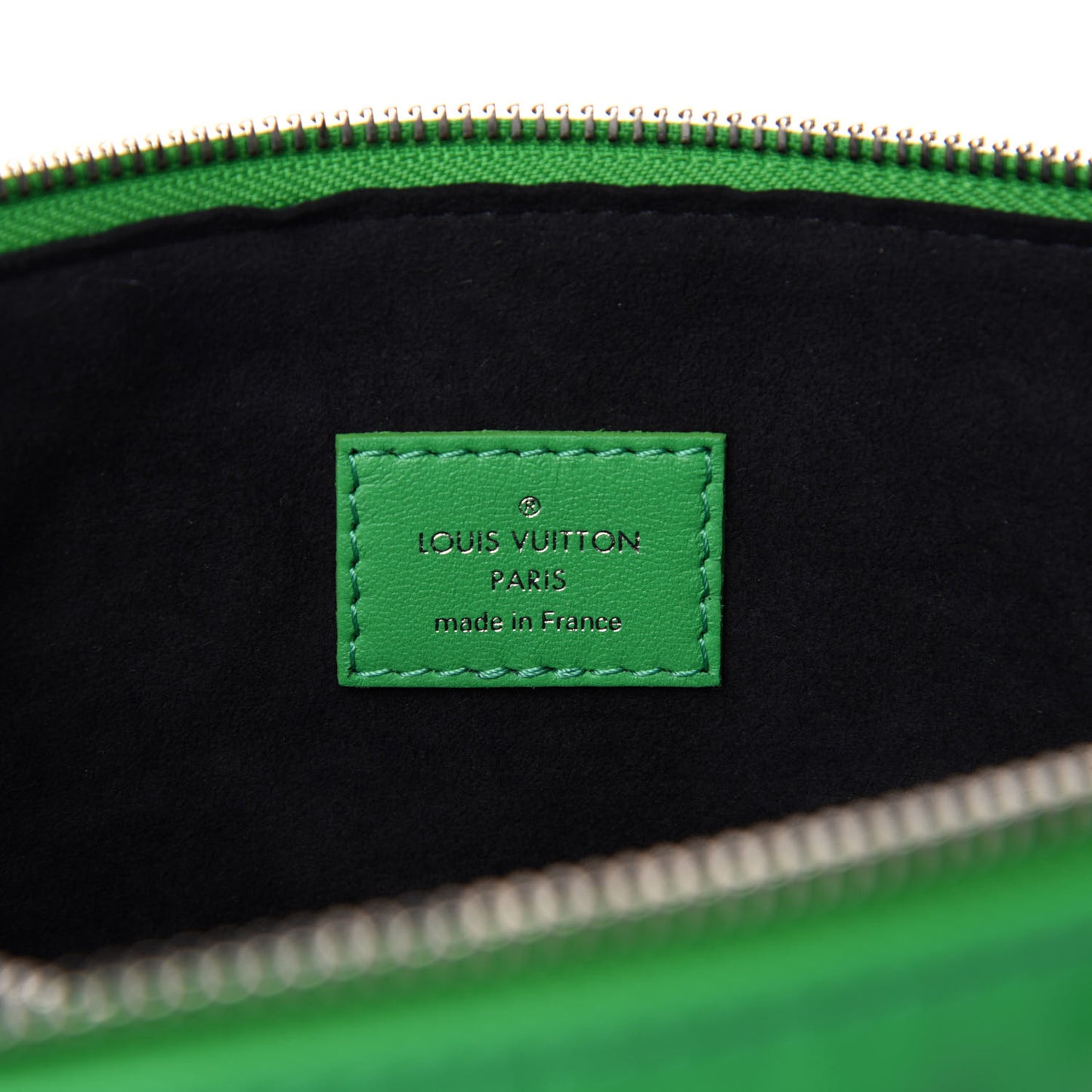 Lambskin Embossed Monogram Coussin PM LV Motion Green