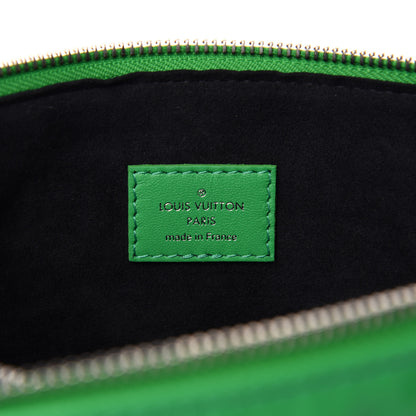 Louis Vuitton Lambskin Embossed Monogram Coussin PM LV Motion Green 8 of 11