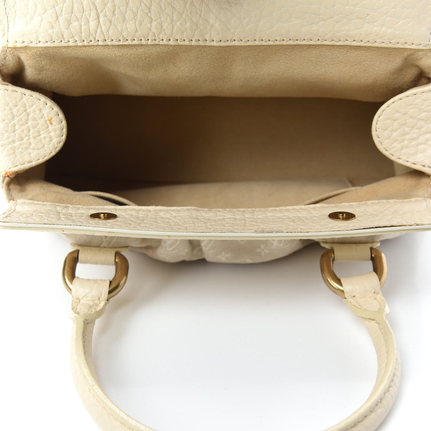Mini Monogram Trapeze PM Beige