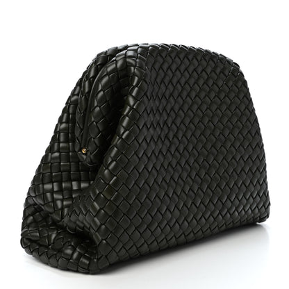 Bottega Veneta Nappa Intrecciato Padded Clutch Green 2 of 4