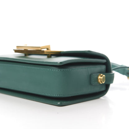 Saint Laurent Calfskin Small Classic Lulu Bag Green 9 of 10