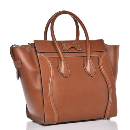 Celine Natural Calfskin Mini Luggage Tan 3 of 12