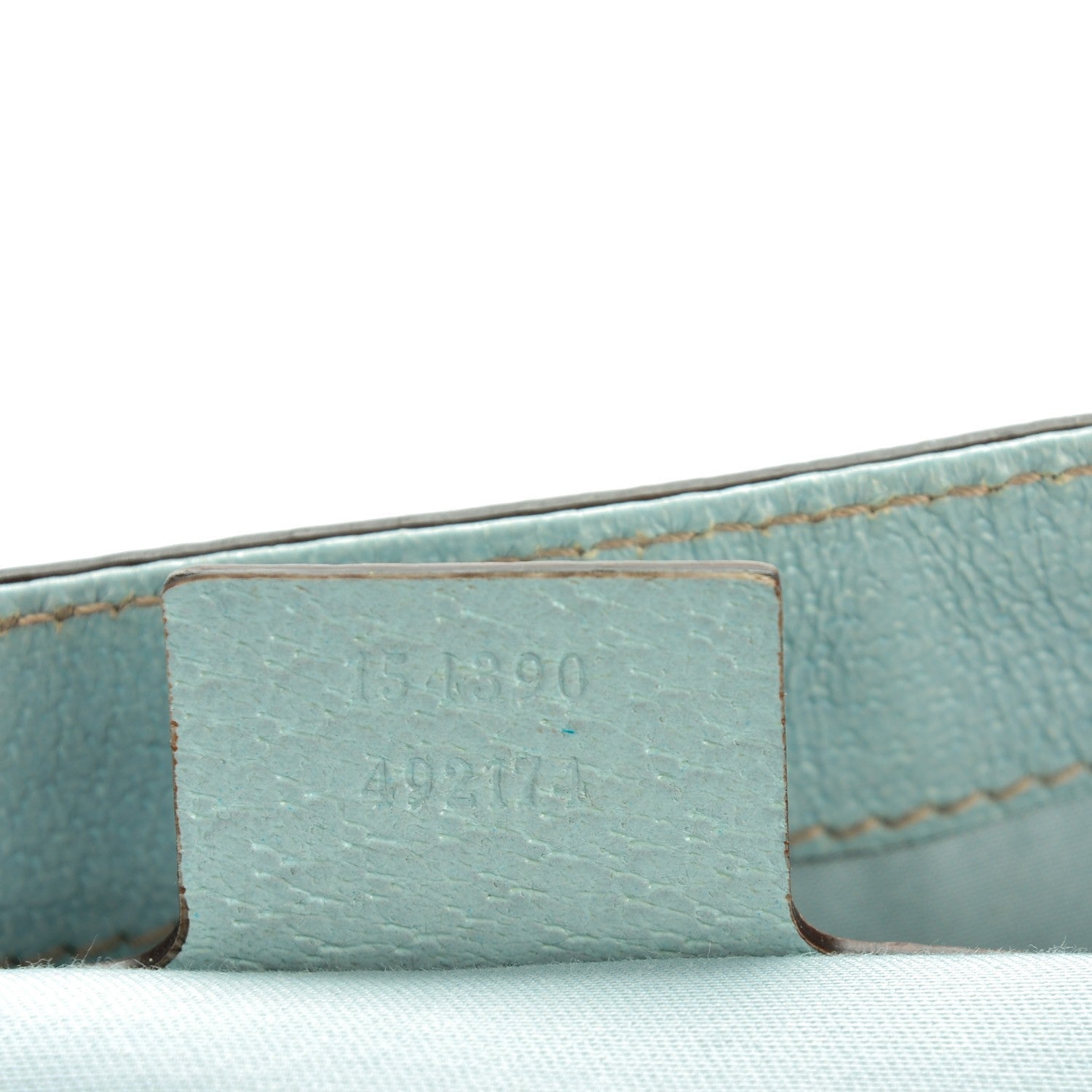 Gucci Monogram Tote Light Blue 7 of 7