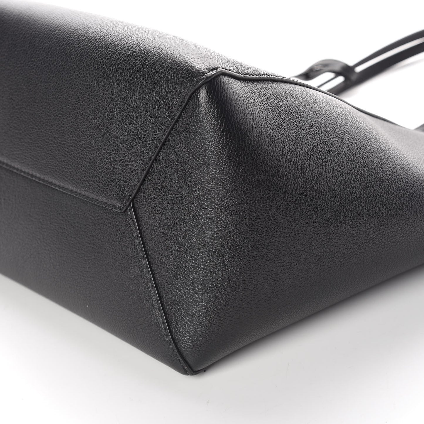 Calfskin Lockme Cabas Black