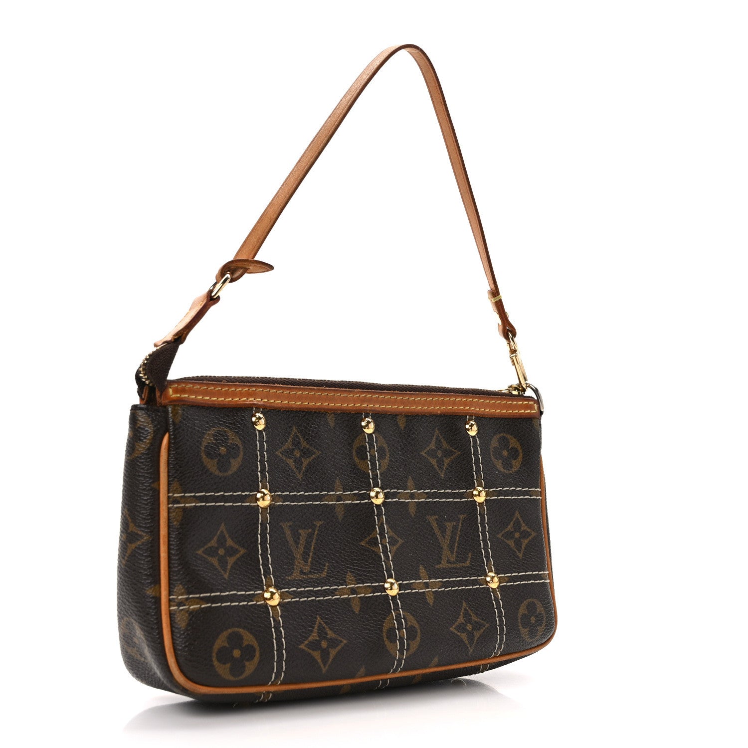 Louis Vuitton Monogram Riveting Pochette Accessories 3 of 11