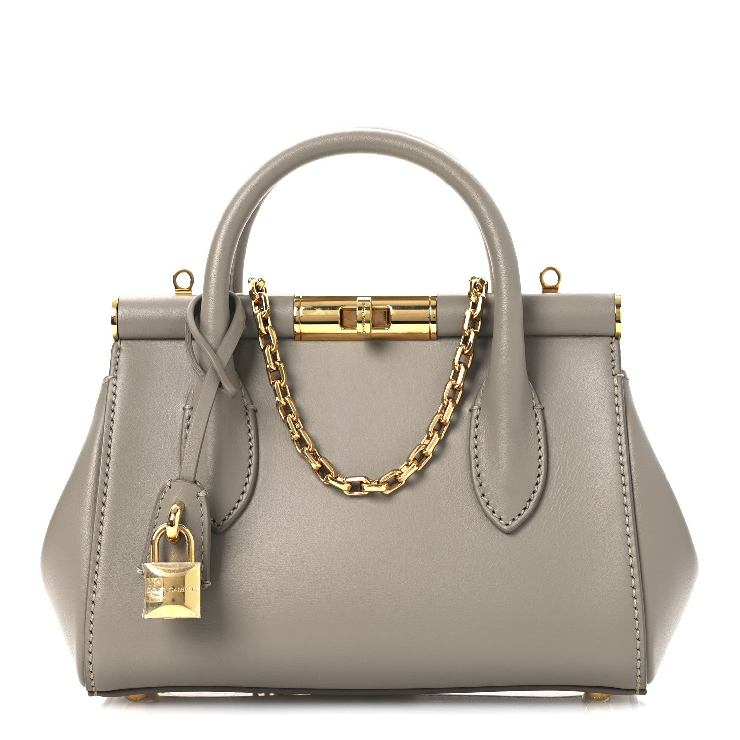 Dolce & Gabbana Vitello Mini Marlene Day Bag Beige 1 of 12