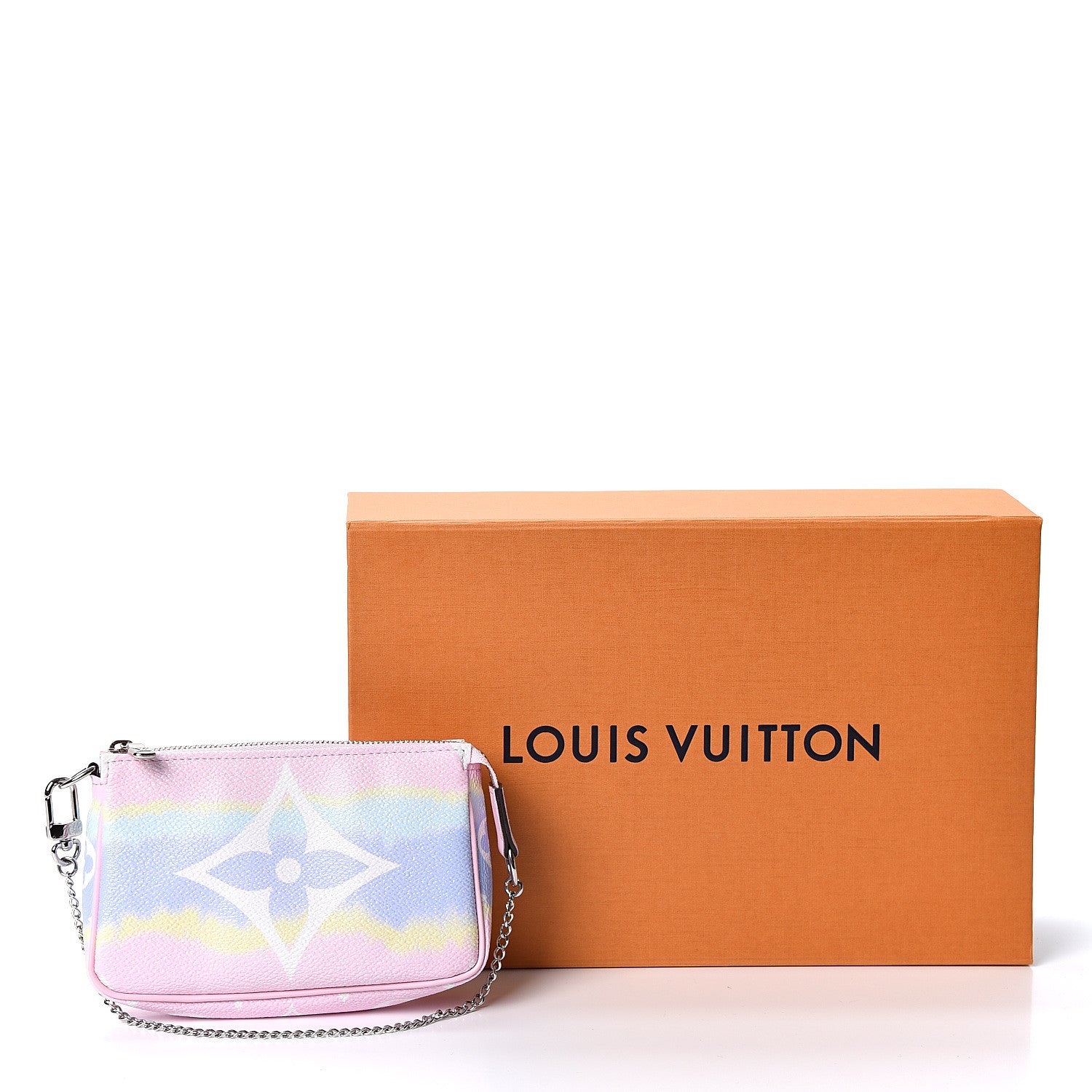 Louis Vuitton Monogram Escale Mini Pochette Accessories Pastel 9 of 9