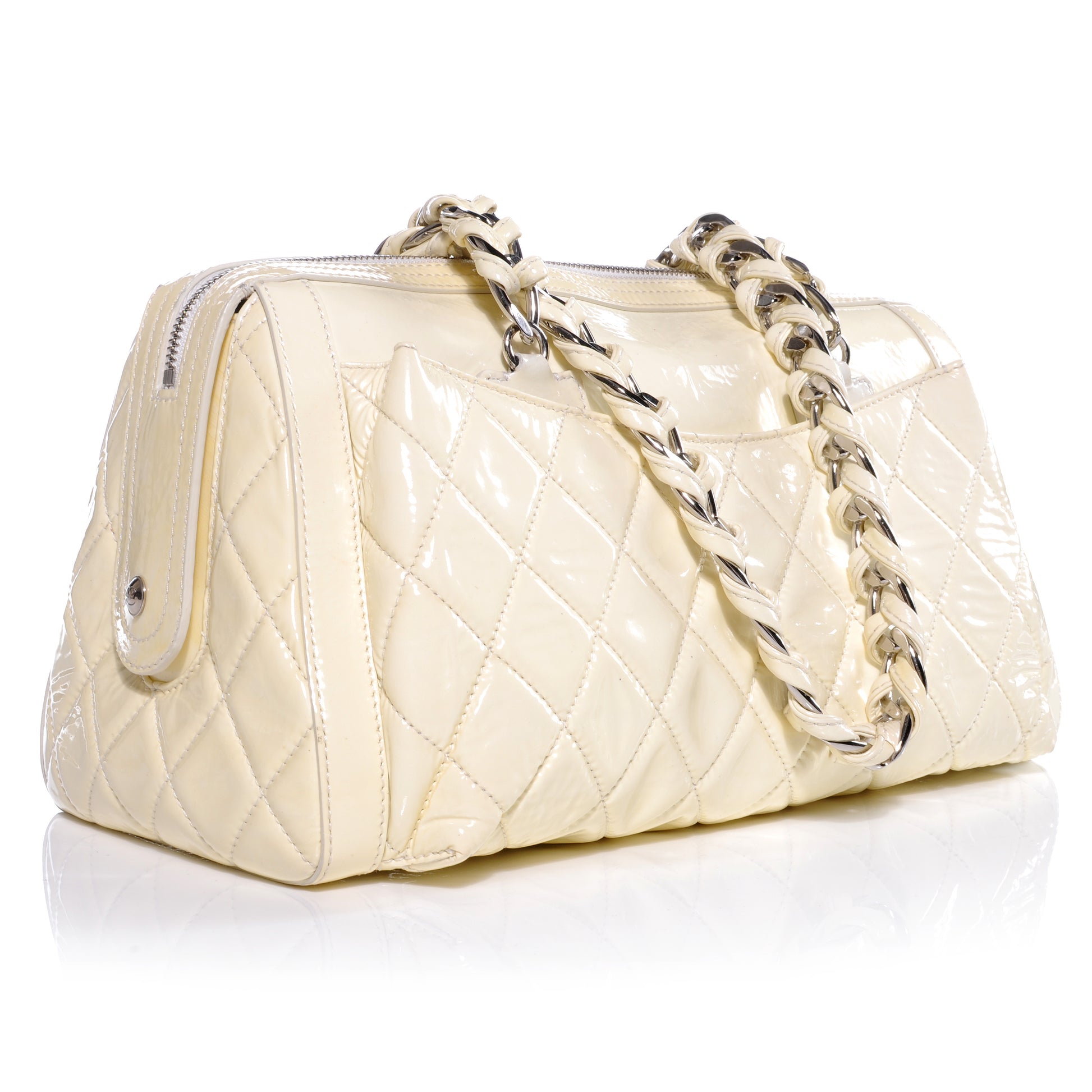 Chanel Patent Day Glo Flap Bag 3 of 8