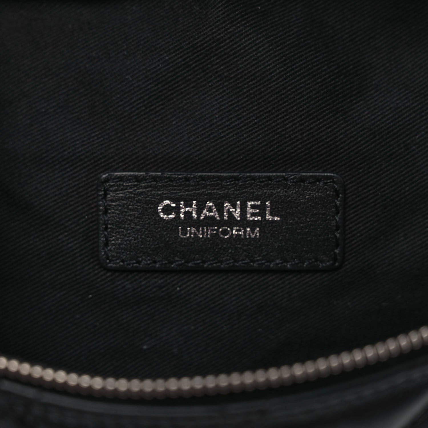 Chanel Calfskin Quilted Waist Belt Bag Black 6 of 9