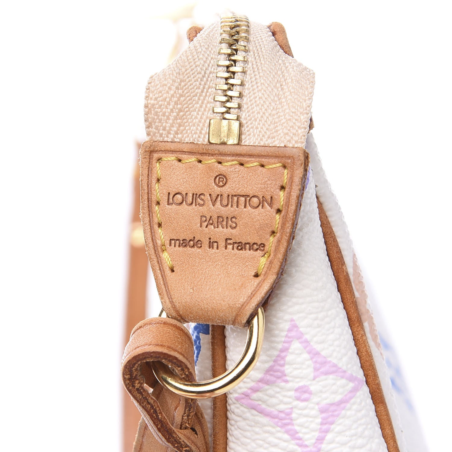 Louis Vuitton Monogram Multicolor Pochette Accessories White 6 of 13