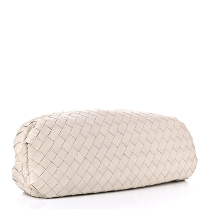 Bottega Veneta Nappa Maxi Intrecciato The Pouch Oversized Clutch Ice Cream 4 of 11