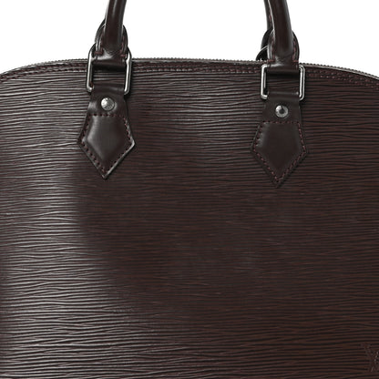 Louis Vuitton Epi Alma PM Moka 8 of 16