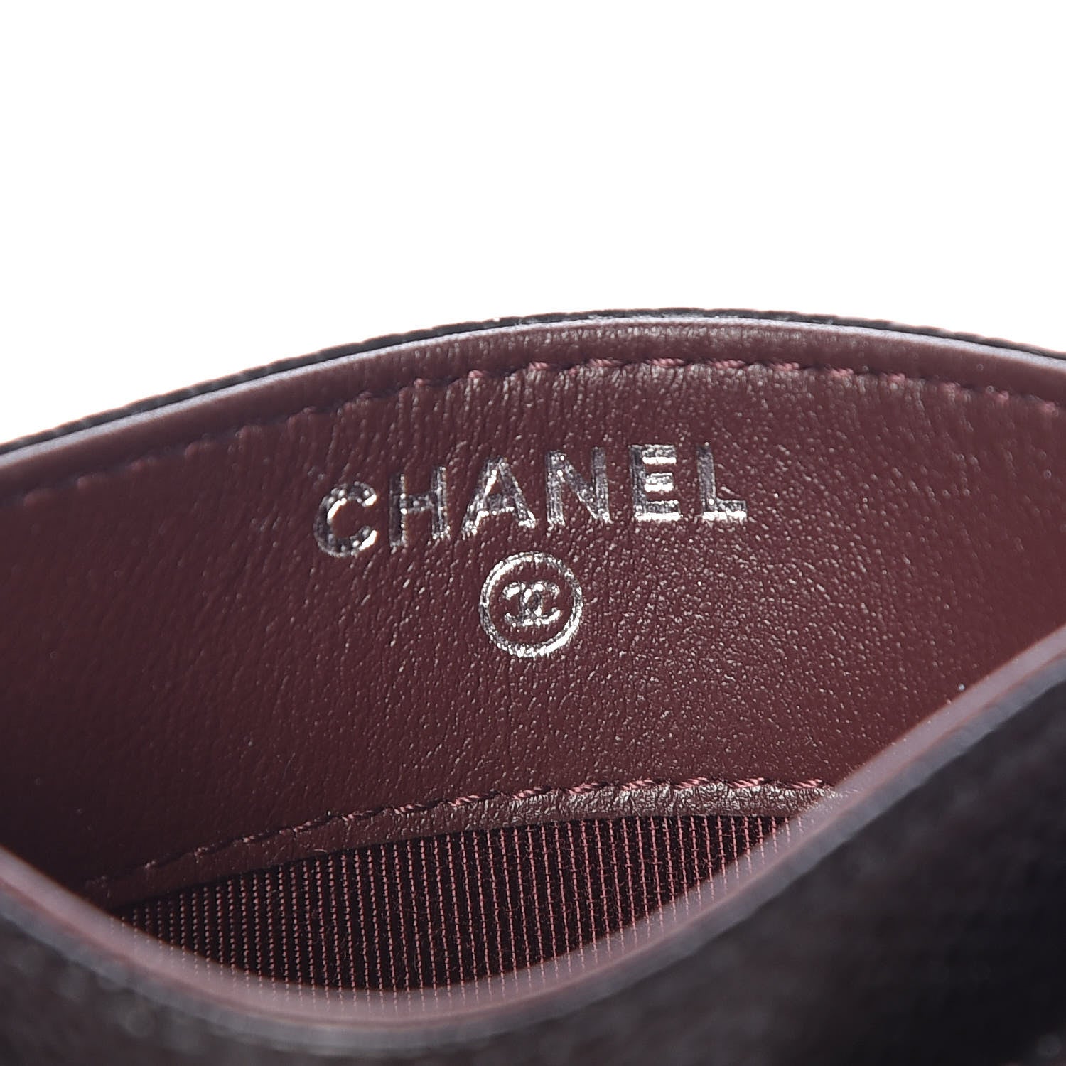 Chanel Caviar Quilted Card Holder Black 6 of 9