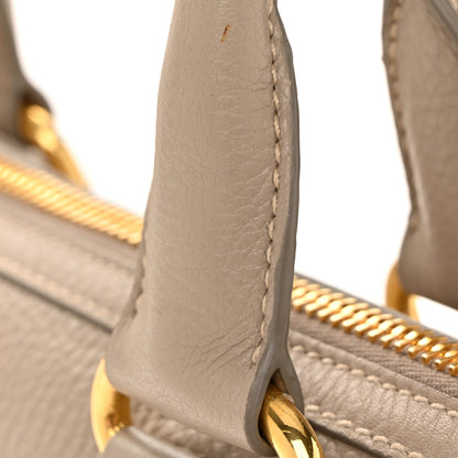 Prada Vitello Daino Shopping Satchel Pomice 13 of 14