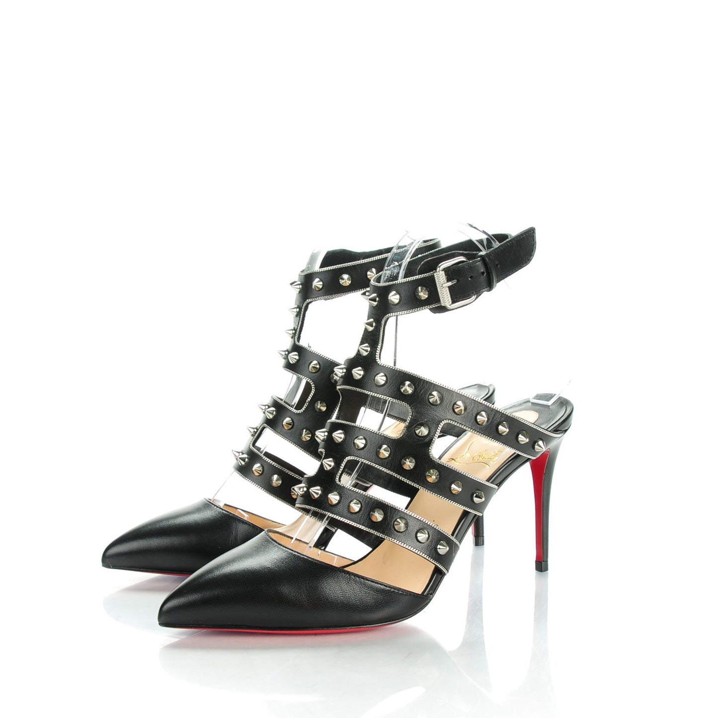 Kid Tchicaboum 85 Pumps 36.5 Black Silver