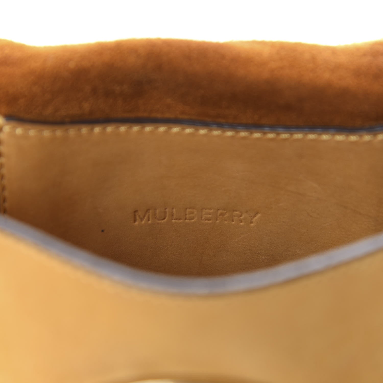 Mulberry Smooth Nubuck Mini Cookie Flap Ochre 10 of 13