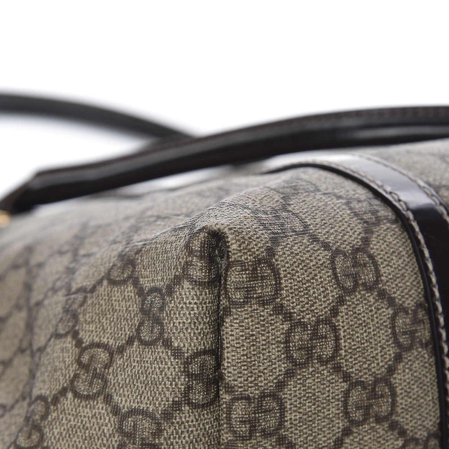 GG Plus Monogram Medium Joy Tote Dark Brown