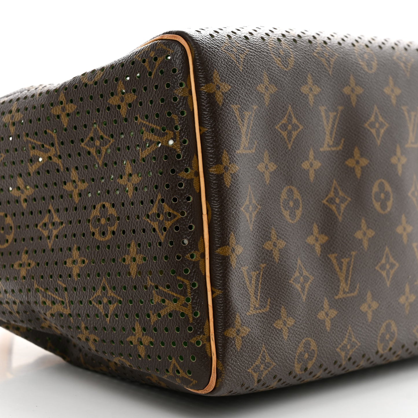 Monogram Perforated Speedy 30 Green